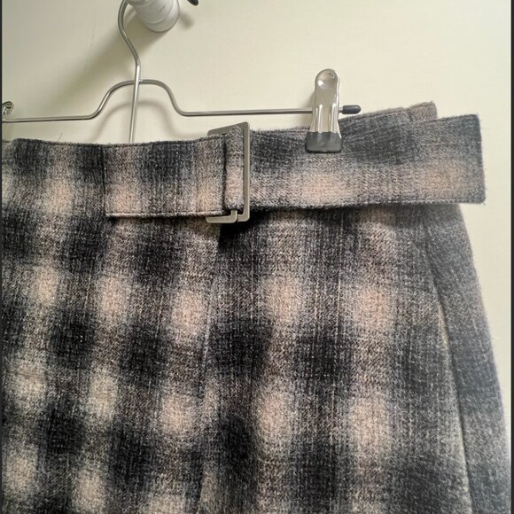 NWT Madewell Buckle Belt Wrap Mini Skirt (Size 10) - Picture 4 of 12